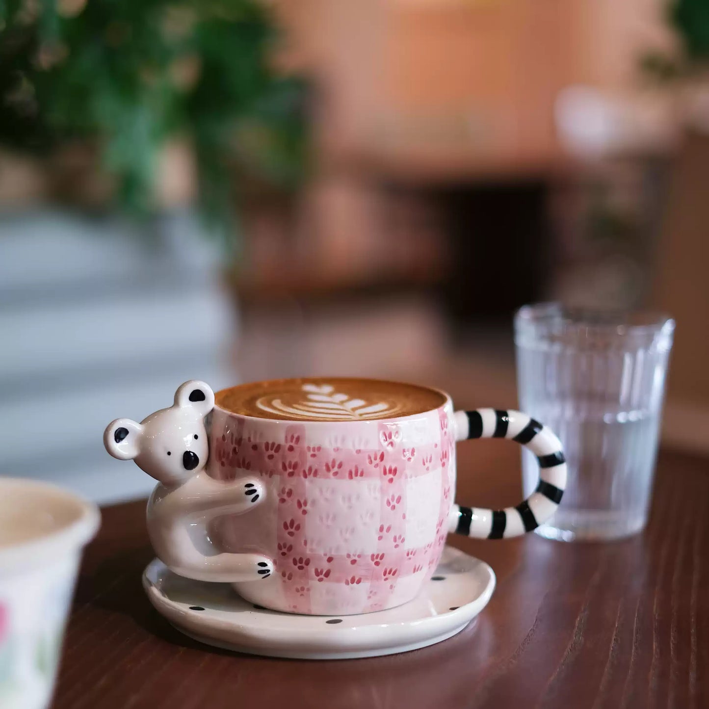 Koala Hug Coffee Cup & Saucer Set